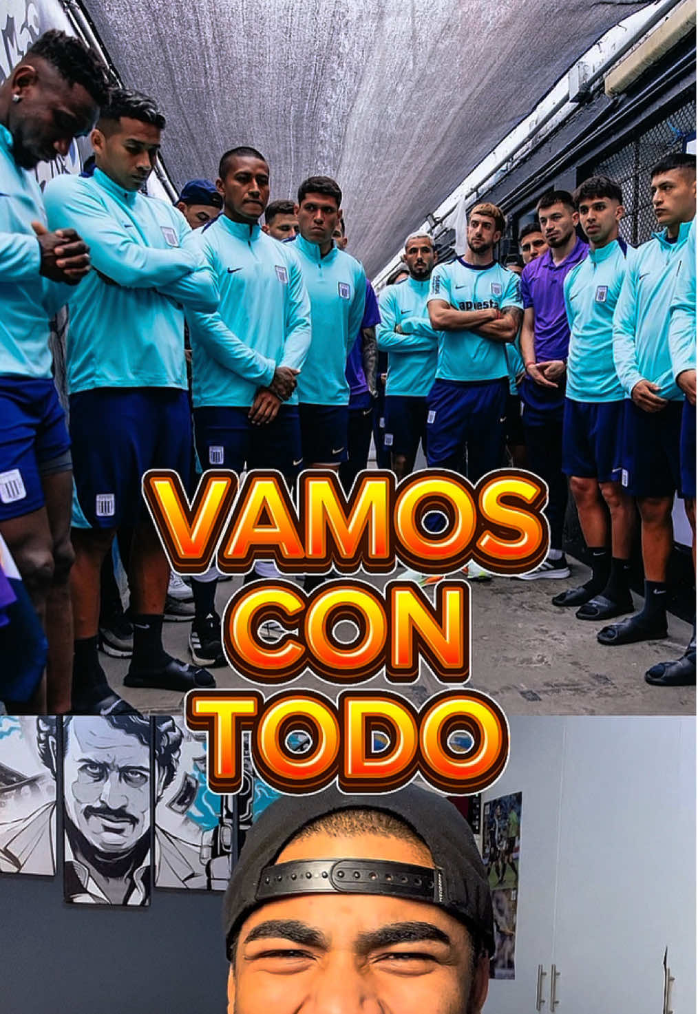 VAMOS CON TODO MUCHACHOS 💙🤍💙 #alianzalima #sebastianatocher #peruanos #comandosvr #arribaalianza 