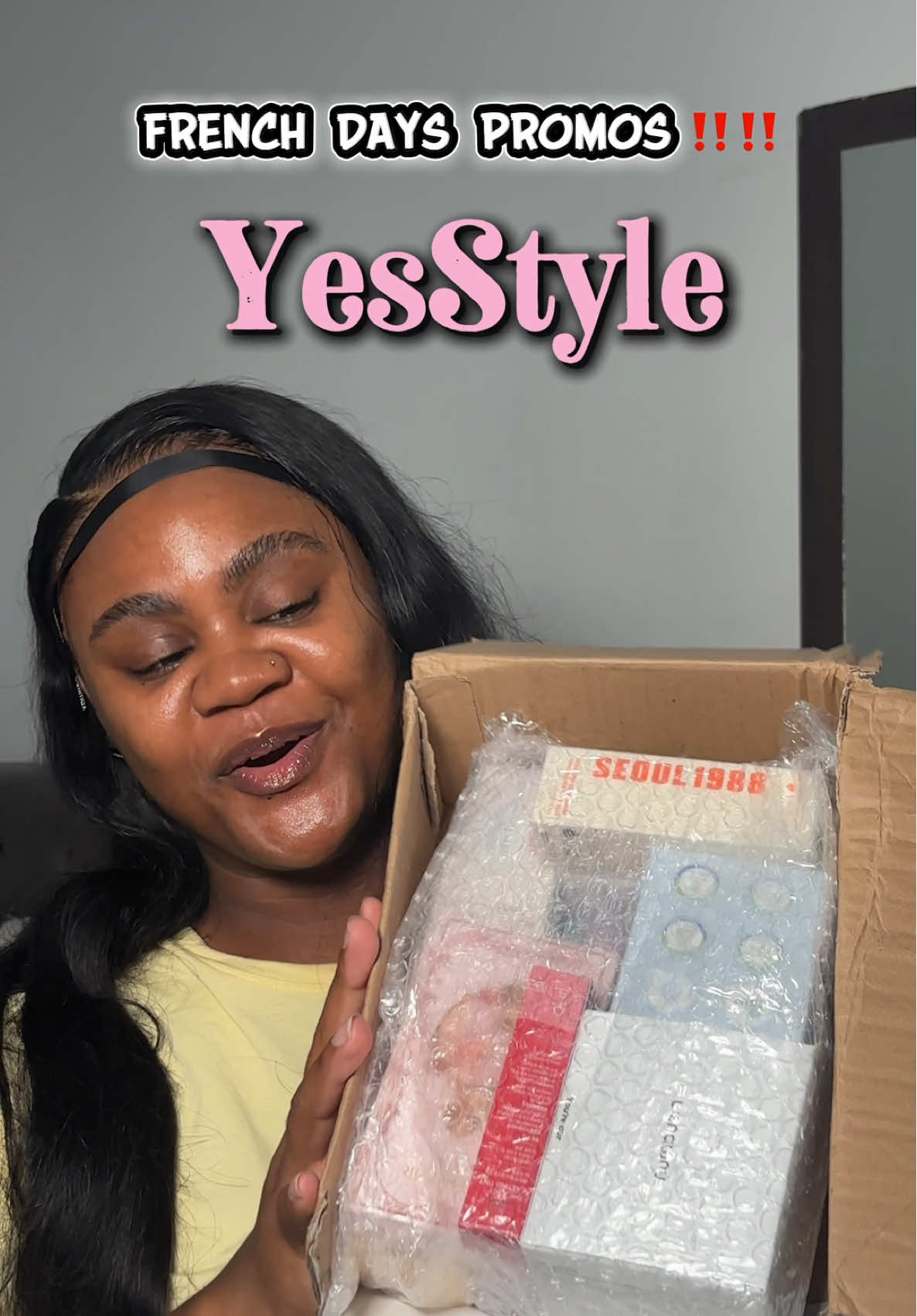 C’est les French Days en ce moment ‼️ Le code promo : FDAYS2025 offre -15% sur tous le site et est valable une seule fois par personne du 23 au 29 septembre qui est cumulable  avec mon code de parrainage SHANTY15 💋 merci @YesStyleInfluencers  #yesstyle #yestyleinfluencers #ysfrenchdays #skincare #skincareunboxing 