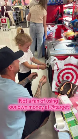 @target does it everytime 😭🫠 Not a fan of using our own money, dads wallet is so much better 