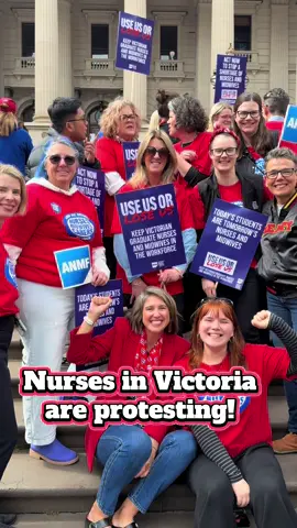 Nurses in Victoria are protesting! #nurses #victoria #graduate #care #healthcare @ANMF (Vic Branch) 