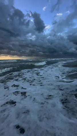 Rough ocean#sunset #atardecer 