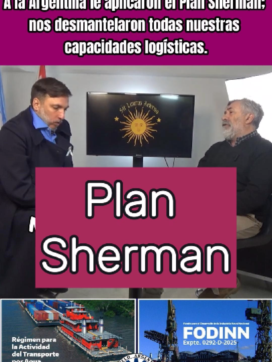 A nosotros nos han aplicado el Plan Sherman, con el mayor traidor del peronismo, que es Carlos Menem, y todos los secuaces que lo acompañaron. Muchos de ellos todavía andan en los mentideros políticos, tratando de blanquearse. Han destruido la Marina Mercante Argentina, destruyeron el ferrocarril argentino y entregaron los puertos a las multinacionales. Todo ese desmantelamiento provocó un proceso de fragmentación del país, con miles de pueblos fantasmas y la concentración de la población en un enjambre de los conurbanos. #argentina #politica #argentina🇦🇷 #nacionalismo #martinayerbe #nacionalismocultural #martinayerbepresidente #peron #justicialismo #peronismo #modeloargentino #marinamercante #comunidadorganizada #estadoempresario #movimientodeliberacionnacional #industrianacional #ayerbepresidente #nacionaljusticialismo #plenoempleo #trabajo #menem #rosario #buenosaires #tucuman #neuquencapital #williamsherman #ferrocarriles #puertos