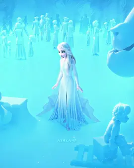 She was never afraid of the unknown, she became it 🌌 ✨ // If Frozen 2 was this beautiful and powerful imagine Frozen 3! 😭 #Frozen #Frozen2 #intotheunknown #Frozenedit 