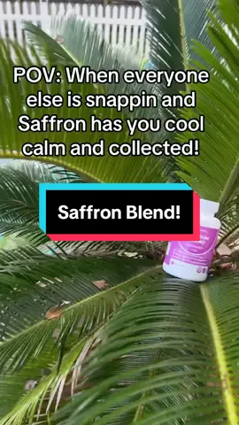 Saffron Blend! Brighter and Calmer days! Resultsmayvary! #saffron #stresssupport #stressmanagement #saffronbenefits #tiktokshopfalldealsforyou 