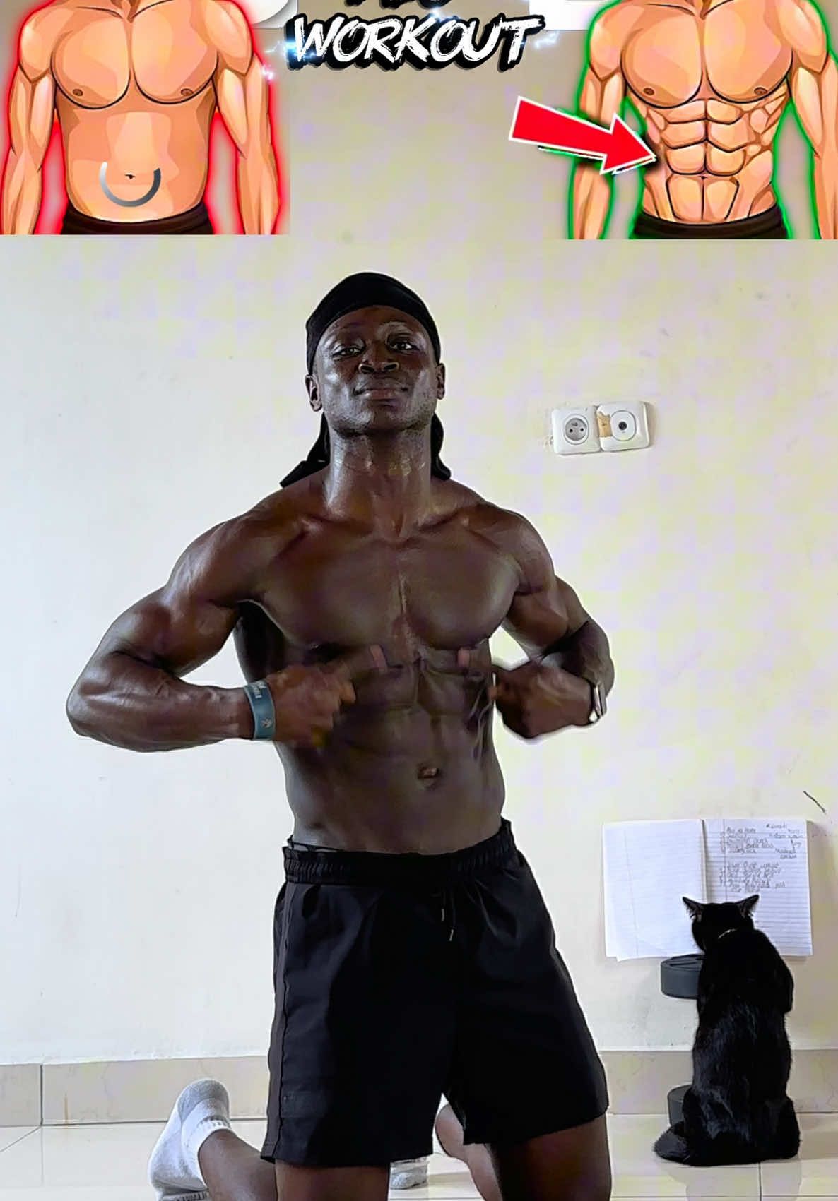 #abs Abs workout at home 🏡  #workout #ab #foryoupage 