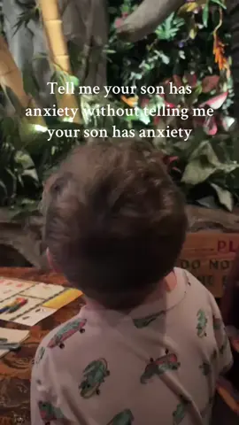 No Eric, the elephants at Rainforest Café don’t hate you #rainforestcafe #anxiety #fyp #autism #adhd 