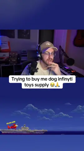 Trying to buy me dog infinyti toys supply 😭🙏 #dog #toys #plane 