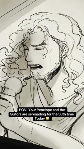 Whats makes this funnier is canonically they can all sing. I can imagine this being a method they’d try out to woo Penelope 😂. #epicthemusical #animatics #holdthemdown #lovelanguage #fanart 