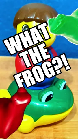 The LARGEST Lego frog figure! #lego #animals 
