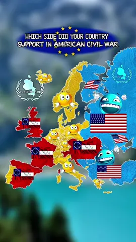 which side did your country support during american civil war #mapping #fyp #fyyyyyyyyyyyyyyyy #edit #usa 