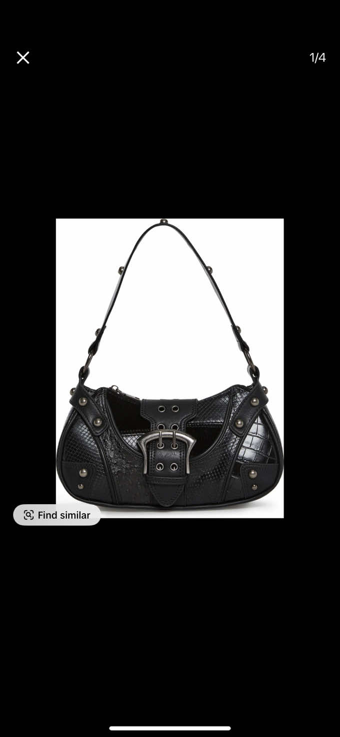 #Savage Ways Shoulder Bag - Black#laborday #flashsale #tiktokshop #foryoupage 