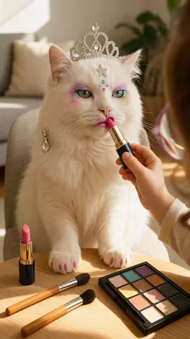 Ready for the catwalk 👑 #cat #cutecat 
