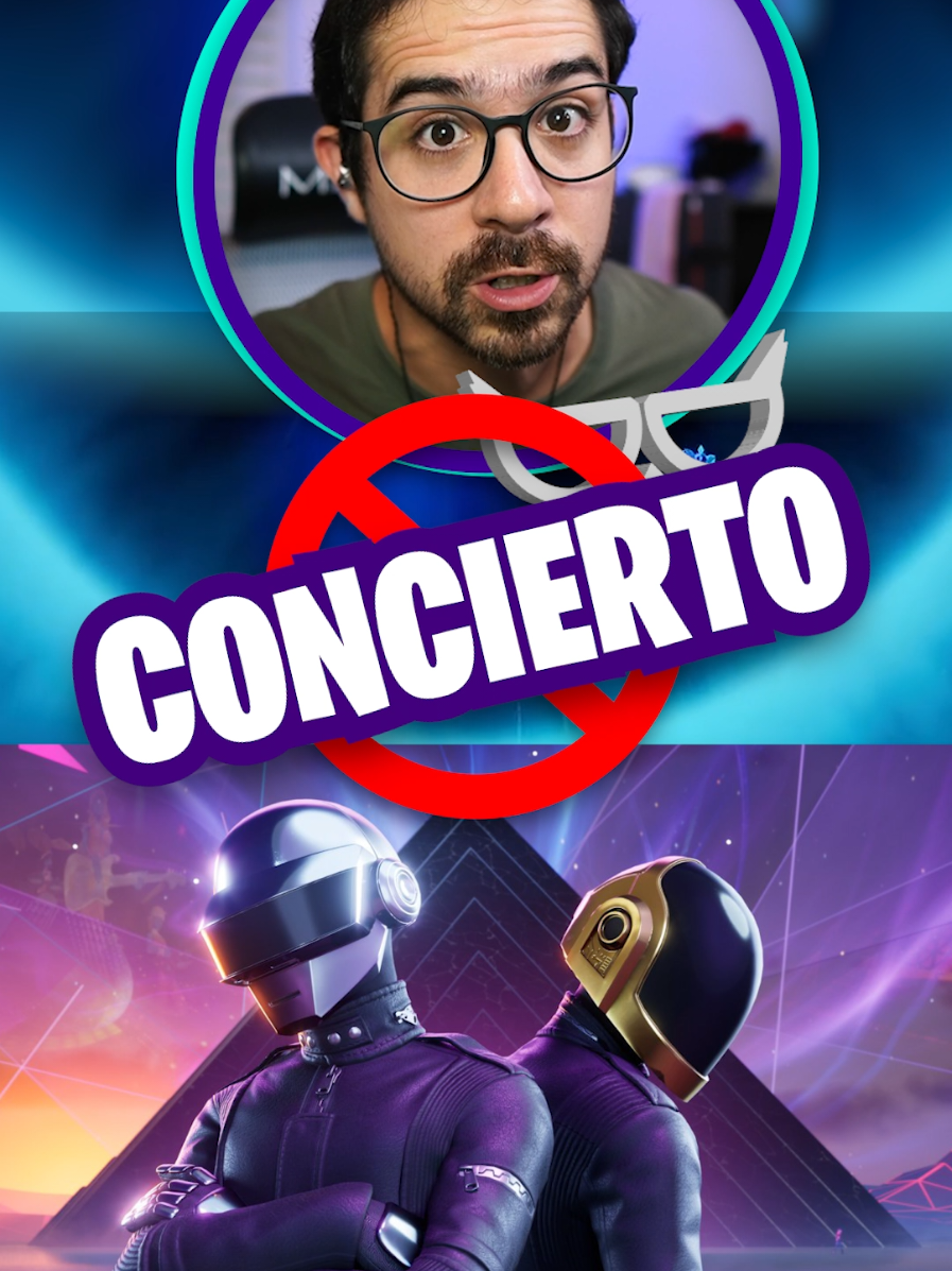 El evento de DAFT PUNK en Fortnite cambió 😥 #gamerentiktok #fortnitenoticias #daftpunk #fortnite 
