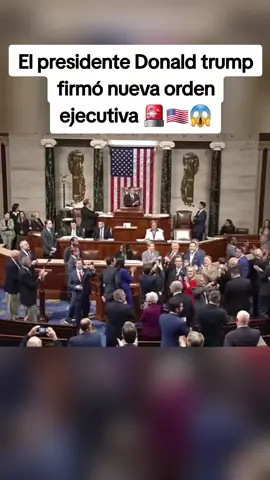 El presidente Donald trump firmó nueva orden ejecutiva 🚨🇺🇸😱 #unitedstates #breakingnews #news #noticiadeultimahora 
