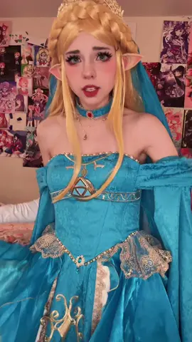 I gotta get a wig for my TOTK Zelda #zelda #princesszelda #zeldabotw #botw #breathofthewild 