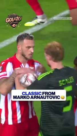 Score goal ⚽️ Get in tussle 👊 Never change Marko 😤 #Soccer #football #uel #europaleague #markoarnautovic 