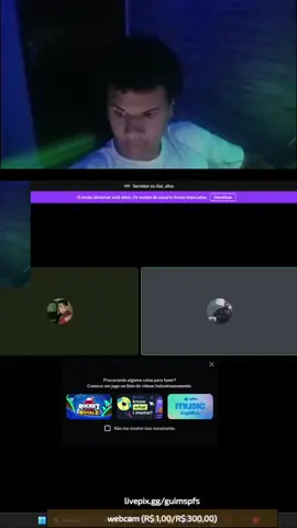 negao não pula de paraquedas fi #foryoupage #fyp #live #streamers 