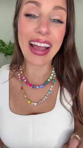 ✨ It’s a crystal showdown ✨ Which necklace are you picking: the Avalyn 🌈 or the Lucy in the Sky 🌟? Both are colorful crystal best-sellers with magnetic closures (so easy to wear 👏), sparkly beyond words, and guaranteed to turn heads. I honestly can’t choose… they’re both THAT good 😍 💬 Drop your fave in the comments — Team Avalyn or Team Lucy? #AvalynNecklace #LucyInTheSkyNecklace #CrystalNecklace #SparklyJewelry #ViralNecklace  