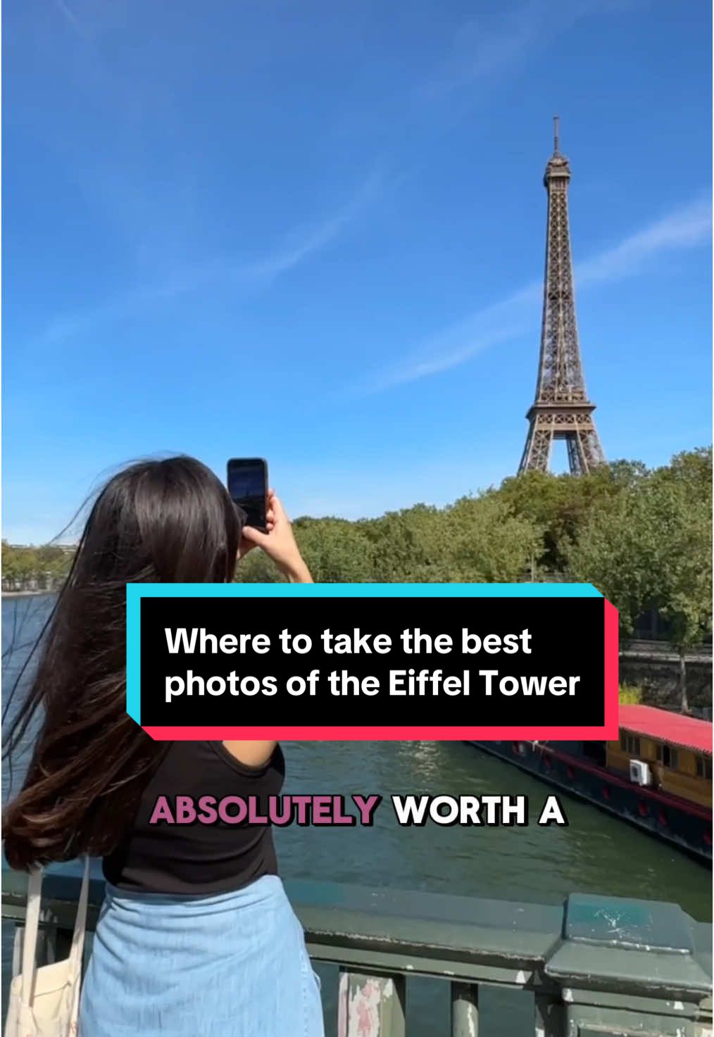 If you’re looking for the best Eiffel Tower view spots, other than the Trocadero, then we’re giving you 3 cool spots in this video.  1️⃣ Rue du Général Camou 2️⃣ Rue de Monttessuy  3️⃣ Pont de Bir Hakeim  Traveling to Paris for the first time? Comment “guide” and I’ll send you our 🆓 Paris Travel guide with everything you need to know before visiting the city of love! 📌 Save this post for your Paris trip and share it with others Follow us @dreamsinparis_travel for more practical tips for visiting Paris❤️ #eiffeltowerviews #viewsoftheeiffeltower #parisphotospots #parisactivities #parismustdo #placestovisitinparis #paristravelguide #paristraveltips #mustseeinparis #eiffeltowerparis #parisspots #parishiddengems #whattodoinparis #exploreparis #paristravel #thingstodoinparis #paris #eiffeltowerphotospots #wheretotakephotosoftheeiffeltower #parisviews #freethingstodoinparis 