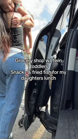 Fried fish on school lunch menu tomorrow ❤️ #groceryhaul #budget #twins #toddlers #packmylunch 