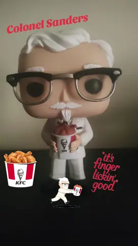 Colonel Sanders KFC Funko Pop  #colonelsanders #kfc #kentuckyfriedchicken #funkopop #fyp 
