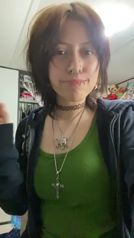 sorry for not posting much guys #piercing #emo #tattoos #stretchedseptum #fyp 