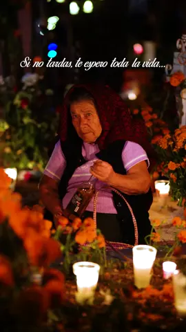 Sino tardas, te espero toda la vida. • • • • • • #oaxaca #diademuertos #travel #diademuertosmexico #paratii 