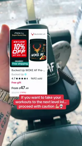 Damn this is FIRE 🔥 Extremely potent. If you are sensitive to stimulants..this may not be for you 💪🏼 #GymTok #muscle #workout 