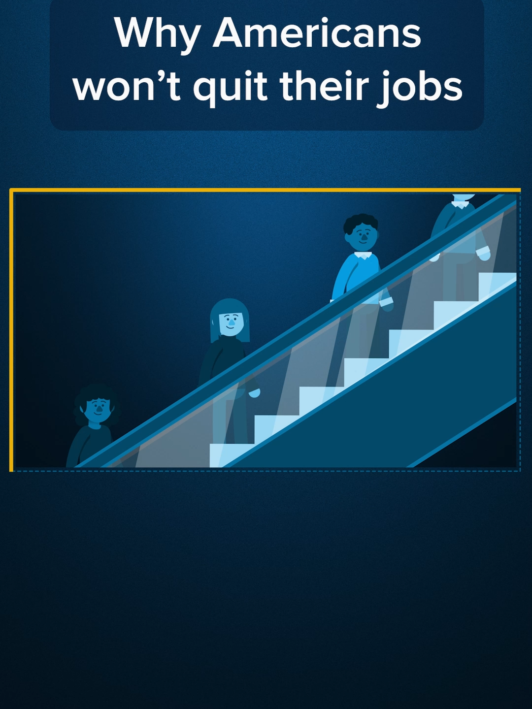 Americans aren’t quitting their jobs — and that trend is changing the way the labor market functions.  