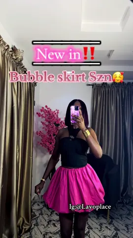 Bubble skirt new arrival🫢💃🤭🥳 #bubbleskirt #bubbleskirts #miniskirt #fypシ゚ #layoplace 