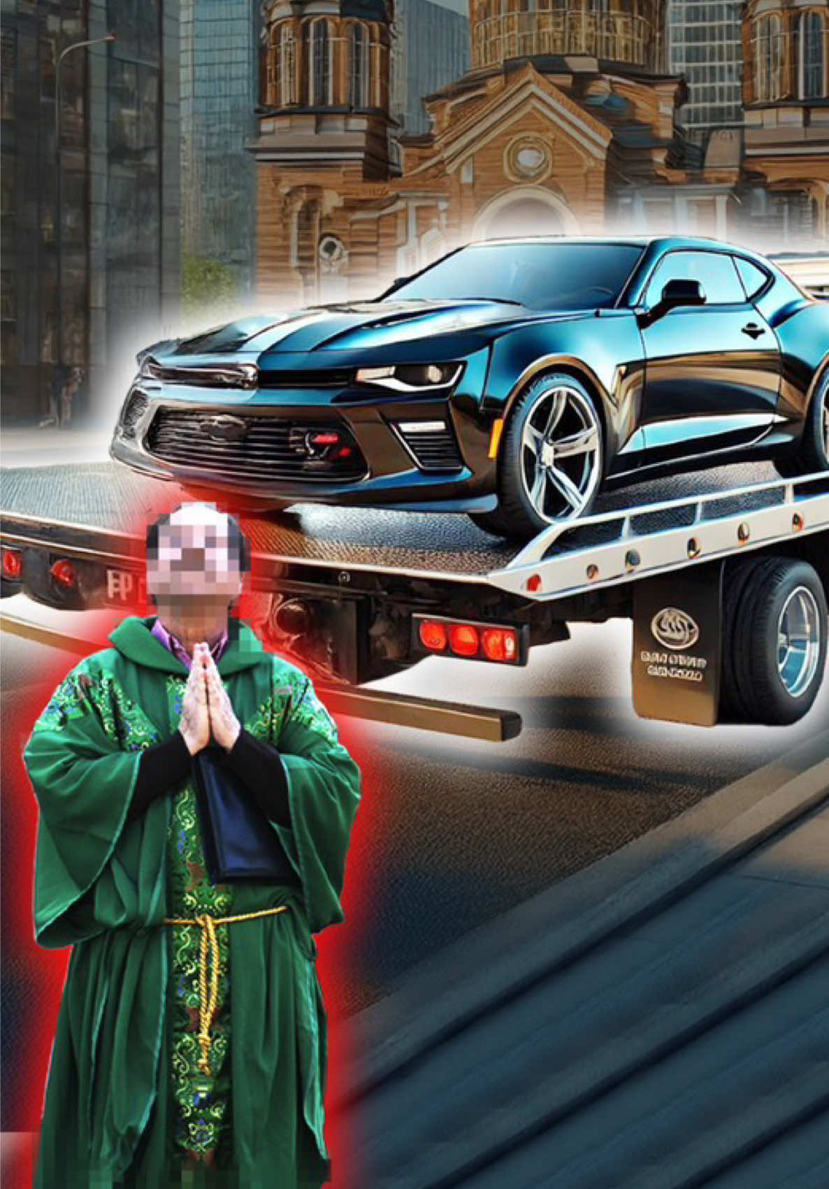 Sacerdote pierde su camaro por no pagarle al banco 😱 | PT1  #owencruz #fyp #viral #paratii #embargandoautos 