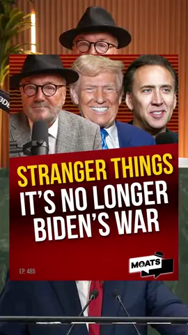 STRANGER THINGS It's no longer Biden's war I've never seen a performance like Donald Trump's at the UN. He toes Biden line on Ukraine. Was the Charlie Kirk 'patsy' told he was in a Nicolas Cage movie? Follow #MOATS 485 #Trump #UN #NicolasCage #CharlieKirk #Ukraine #Russia