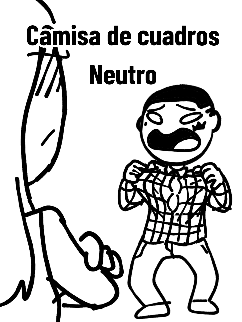 Abatido 👍🏻 Créditos a @Neutro Shorty  #meme #animacion #neutroshorty #camisadecuadros #humorvenezolano 