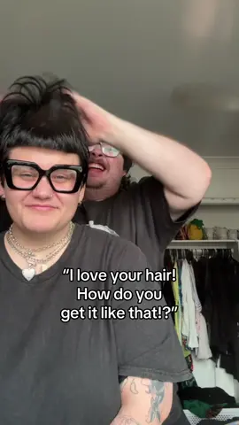 Follow me for more hair tutorials 🫶 #hairtutorial #hairstyle #husbandandwife #carelesswhisper 