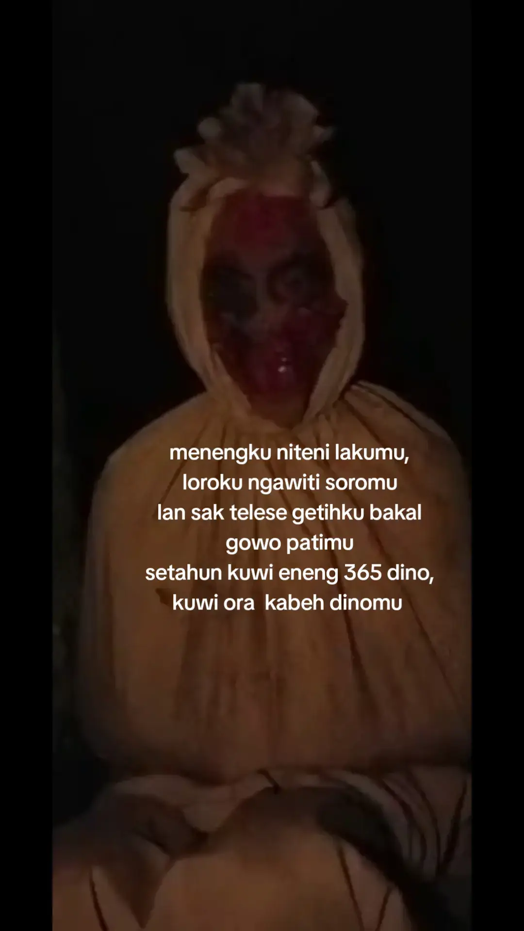 aku ngerti dendam iku gak apik tapi loro atiku winggi iku di bales rasane koyo ora adil  #horor #mitosjawa #storyharian #wongojowoojolalijawane 