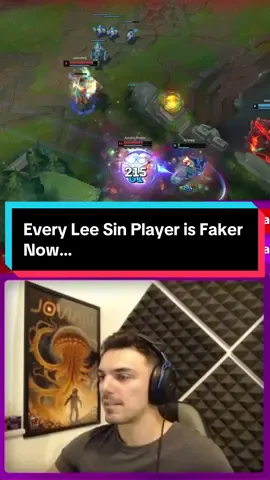 Every Lee Sin Player is Faker Now…