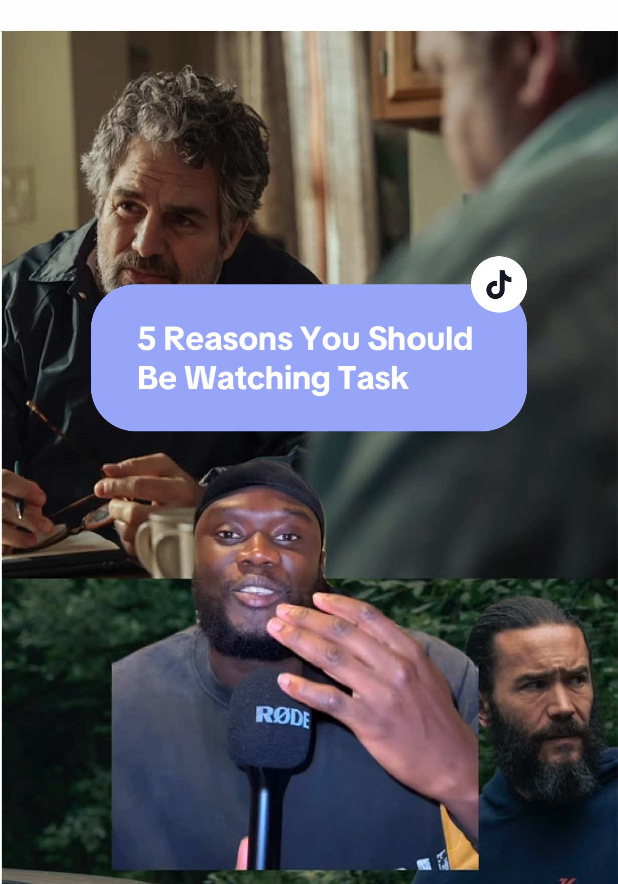 5 Reasons You Should Be Watching Task  The basic premise of Task sees Mark Ruffalo play Tom Brandis, who is an FBI agent and he puts together and heads a task force to try and put a stop to a string of violent robberies hitting the areas around Philadelphia, Pennsylvania. Meanwhile, Tom Pelphrey plays Robbie Prendergast, who is a Garbage collector by trade  and single father who starts stealing from drug houses in the hopes of giving his family a better life and the series tracks both men as their worlds inevitably head toward a collision.  Via: @SkyUK @Sky @NOW @HBO  #task #taskseries #taskshow #taskreview #whattowatch 