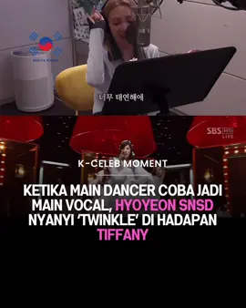 Hyoyeon SNSD belum lama ini bikin momen lucu sekaligus mengejutkan saat mencoba menyanyikan lagu legendaris “Twinkle” milik unit Taetiseo (TTS) di hadapan Tiffany. Walau dikenal sebagai main dancer grup, Hyoyeon terlihat percaya diri membawakan part vokal. Tak disangka, suaranya justru mendapat komentar positif dari fans. Interaksi keduanya langsung jadi sorotan, apalagi “Twinkle” identik dengan vokal powerhouse Taetiseo. Follow @beritakorea.id untuk tahu info terbaru tentang K-pop, K-drama, dan budaya Korea. — #tiffany #hyoyeon #snsd #koreaninfo #koreandrama        
