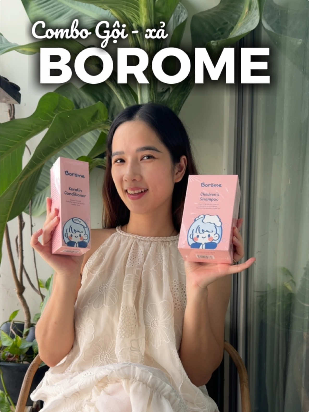 Combo gội xả nhà Borome quá là phù hợp với các bé gái nè các mom ơi #Borome #Boromevietnam #tamgoixaborome #kuncherryfamily #kuncherry 