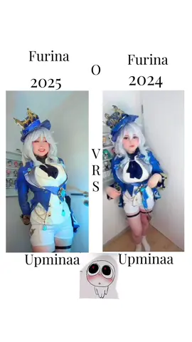 Upminaa x Furina 🩵💙#upminaa.cos#furina#2024#2025#cosplay