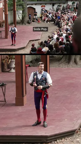 I am so delighted to report that #kpopdemonhunters is now banned 🙃 #renfaire #renfest #sodapop #sajaboys     