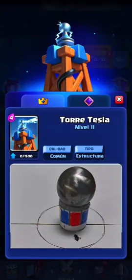 Torre tesla #clashroyale #clashroyalememes #torretesla #fyp #humor 