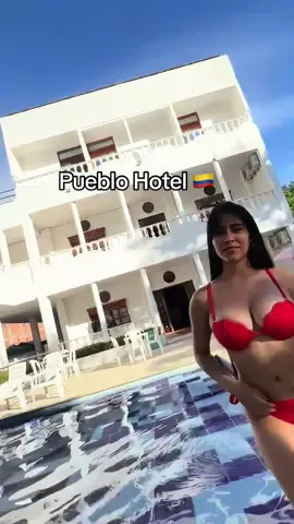 Have you ever see a Pueblo Hotel? 🇨🇴#colombia #hotel #travelvlog #latina #telaxingvideos 
