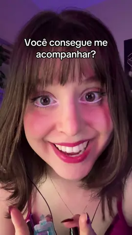 Eu acho que você não vai conseguir acompanhar as minhas instruções 😌 #asmr 