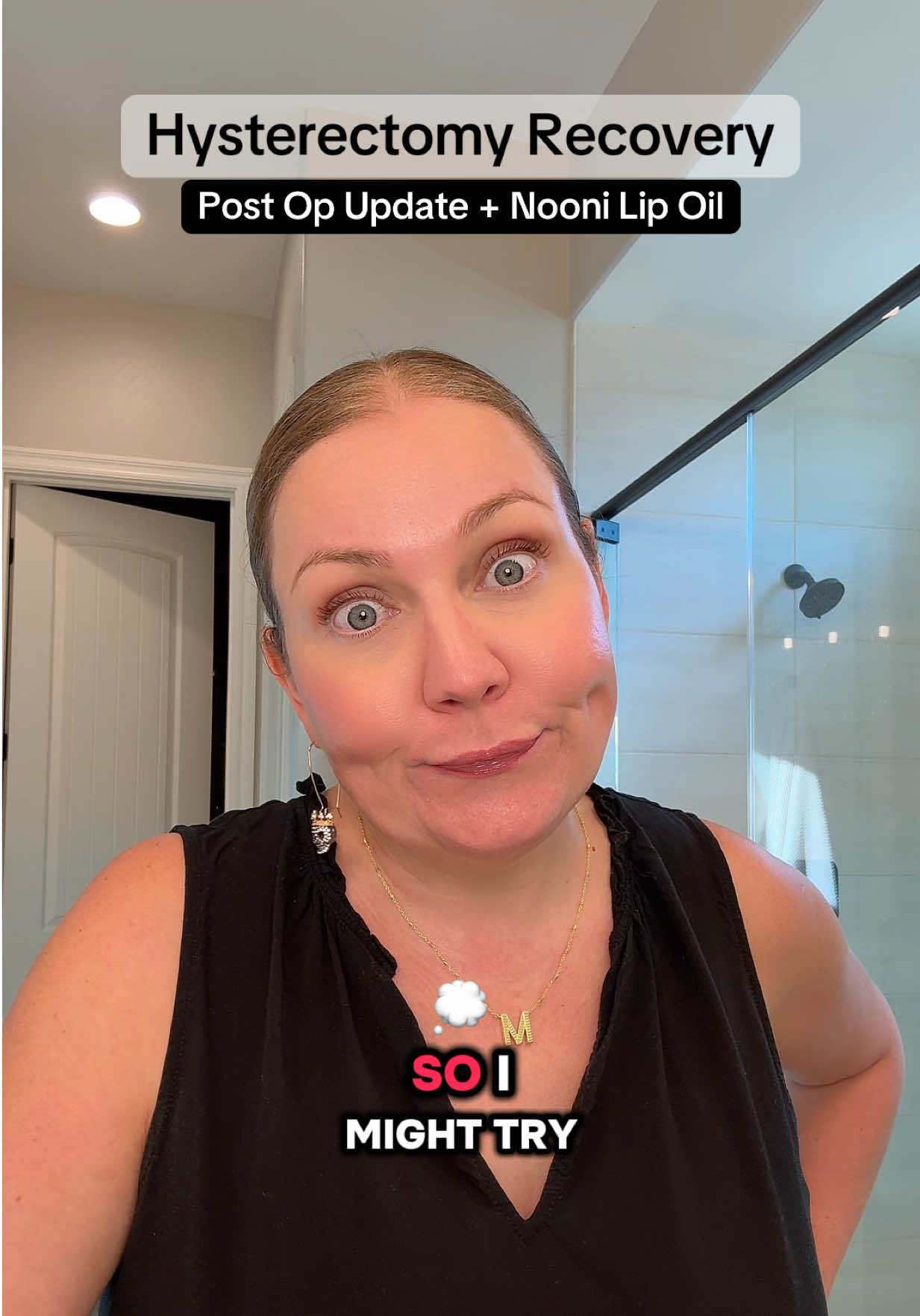 Hysterectomy Recovery. 3 Week Post Op update and trying the viral Korean Nooni lip oil + stain. #hysterectomy #hysterectomyrecovery #lipoil #tiktokshop #tiktokmademebuyit 