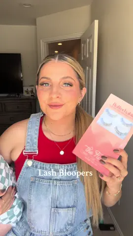 The plan was to post a cute lash tutorial but while editing I was giggling at my bloopers so i figured I’d share those instead lol! Truly these lashes have been my favorites for 3 years 🤍 mom life is so real right now 😂 @flutterhabit 