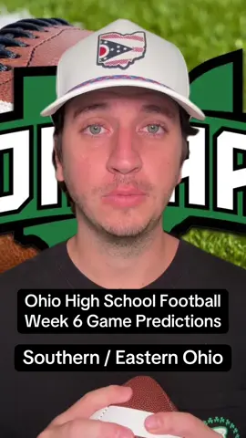 Ohio High School Football predictions for Southern and Eastern Ohio #ohio #hsfootball #ohsaa 
