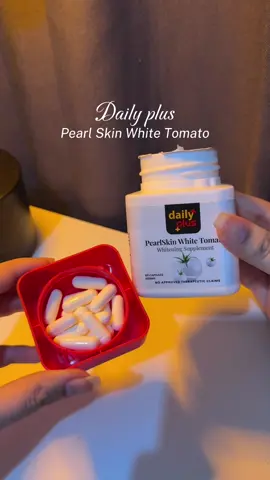 Daily Plus Pearl Skin White Tomato 💖 #dailyplus #dailypluspearlskinwhitetomato #supplements 