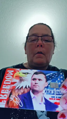 #fyp #Charliekirk #debitcardstickers 