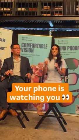 Unwanted tracking is everywhere — even aimed at your eyes. But these lenses reflect infrared light to add a layer of privacy protection. Thanks  @Zenni Optical for inviting me to speak on the importance of biometric privacy #biometricdata #biometricprivacy #zennipartner #privacyexpert #ad
